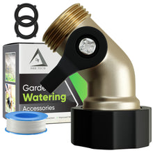 Load image into Gallery viewer, Heavy Duty Shut Off Valve (Premium Brass for Superior Durability), Elbow