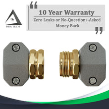 Load image into Gallery viewer, Garden Hose Repair Kit, Male and Female Solid Aluminum Alloy Connectors