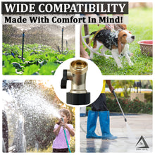 Load image into Gallery viewer, Heavy Duty Shut Off Valve (Premium Brass for Superior Durability), Elbow