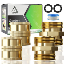 Load image into Gallery viewer, Heavy Duty Garden Hose Adapter, Male to Male and Female to Female Fittings
